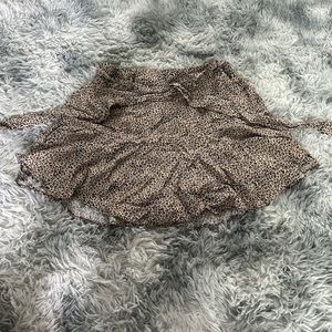 Urban Romantics Cheetah Print Skirt